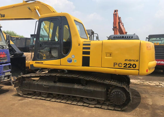 中国 最高の掘る半径9.09m 22000kgs PC220古い小松の掘削機 サプライヤー