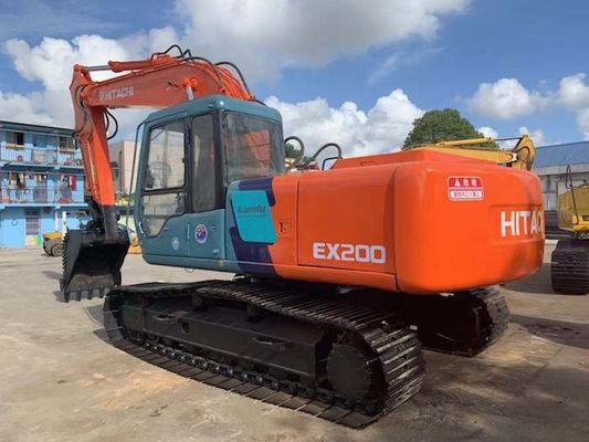 中国 就業時間4074h 0.8cbm EX200-3は日立掘削機を使用した サプライヤー