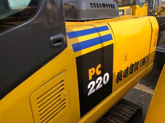 5.5km/H速度107KW PC220-7クローラーによって使用される小松の掘削機 サプライヤー