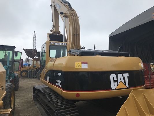 0.6Ton最高の掘る高さ5780mmの330Cクローラー猫は掘削機を使用した サプライヤー