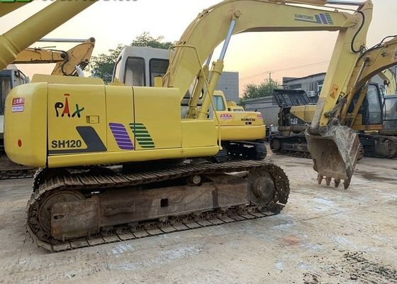 0.5M3バケツの靴のサイズ600mm Sumitomo SH120の小型クローラー掘削機 サプライヤー