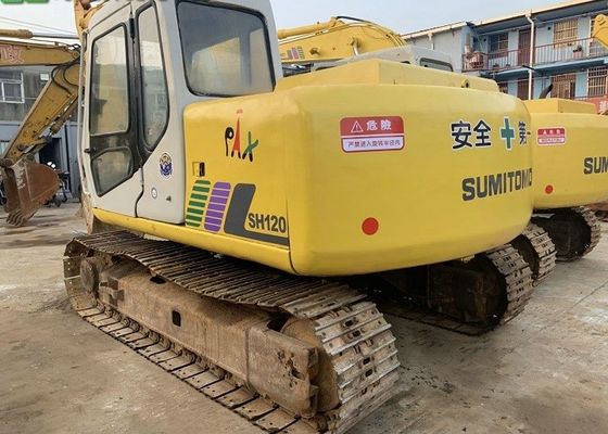 0.5M3バケツの靴のサイズ600mm Sumitomo SH120の小型クローラー掘削機 サプライヤー