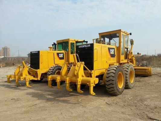 最高力185HP 6シリンダー幼虫140H古いモーター グレーダー サプライヤー