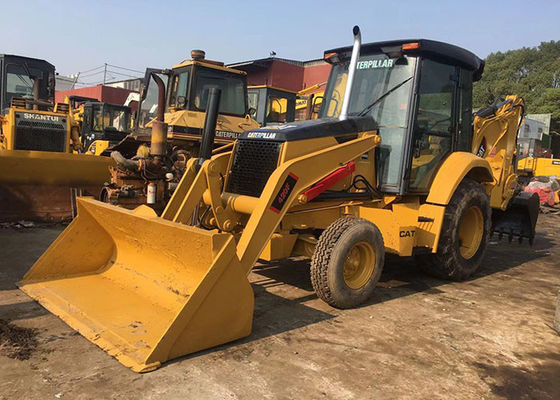 CAT 420Fのバックホウの積込み機のバケツ3.3m3秒針のロード ローラー サプライヤー
