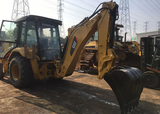CAT 420Fのバックホウの積込み機のバケツ3.3m3秒針のロード ローラー サプライヤー