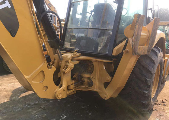 CAT 420Fのバックホウの積込み機のバケツ3.3m3秒針のロード ローラー サプライヤー