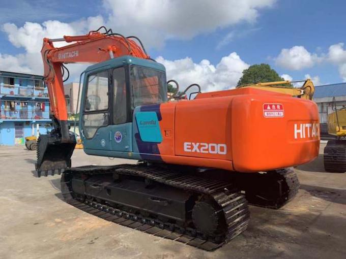 就業時間4074h 0.8cbm EX200-3は日立掘削機を使用した 0