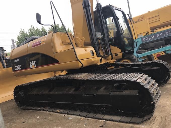 0.6Ton最高の掘る高さ5780mmの330Cクローラー猫は掘削機を使用した 0